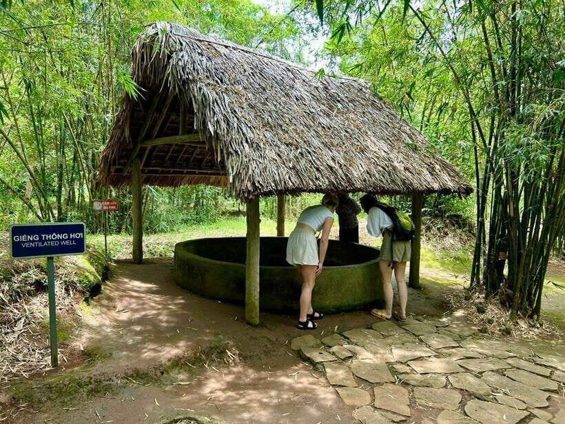 DMZ Half-Day Tour from Hue: Vinh Moc Tunnels - Ben Hai River: the split line you can actually see