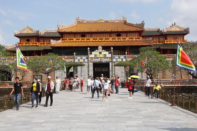 Full day Authentic Biking Green Hue Tour - Stop 1: Quoc Hoc Hue High School for the Gifted