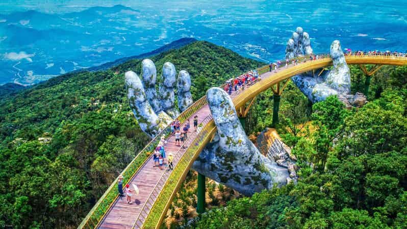 Hoi An/Da Nang : Golden Bridge , Marble Mt & Lady Buddha - A Private Day from Hoi An to Da Nang’s Biggest Hits