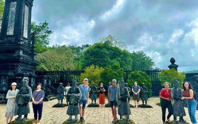 Hue Imperial Private Tour via Hai Van Pass Train Experience - Khai Dinh Royal Tomb: when “tomb” feels like architecture