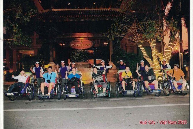 Hue Night Street Food Safari By Cyclo - English guidance and the food stories that make the bites click