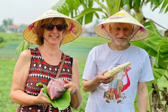 Hue Organic Farm Visit and Traditional Cooking Class - La Chu Village market walk: what you’re really learning