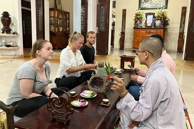 Hue Retreat: Tea and Meditation Tour with Vegetarian Meal - Meeting the Monks and Nuns: What You’ll Actually Do
