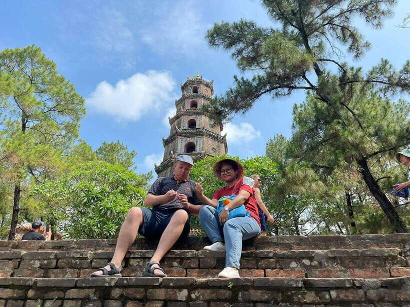Hue: Royal Tombs & Pagoda Private Tour By Dragon Boat & Car - How the day flows: pickup, river boat, and a tight monument loop
