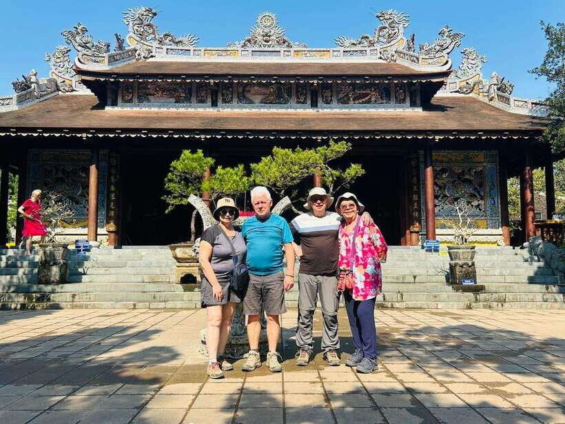 Hue: Royal Tombs Private Tour with 3 Best Tombs & Pagoda - Stop 2: Khai Dinh Tomb and the Vietnamese–French mix